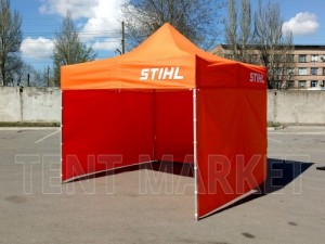 рекламный шатёр-палатка STIHL